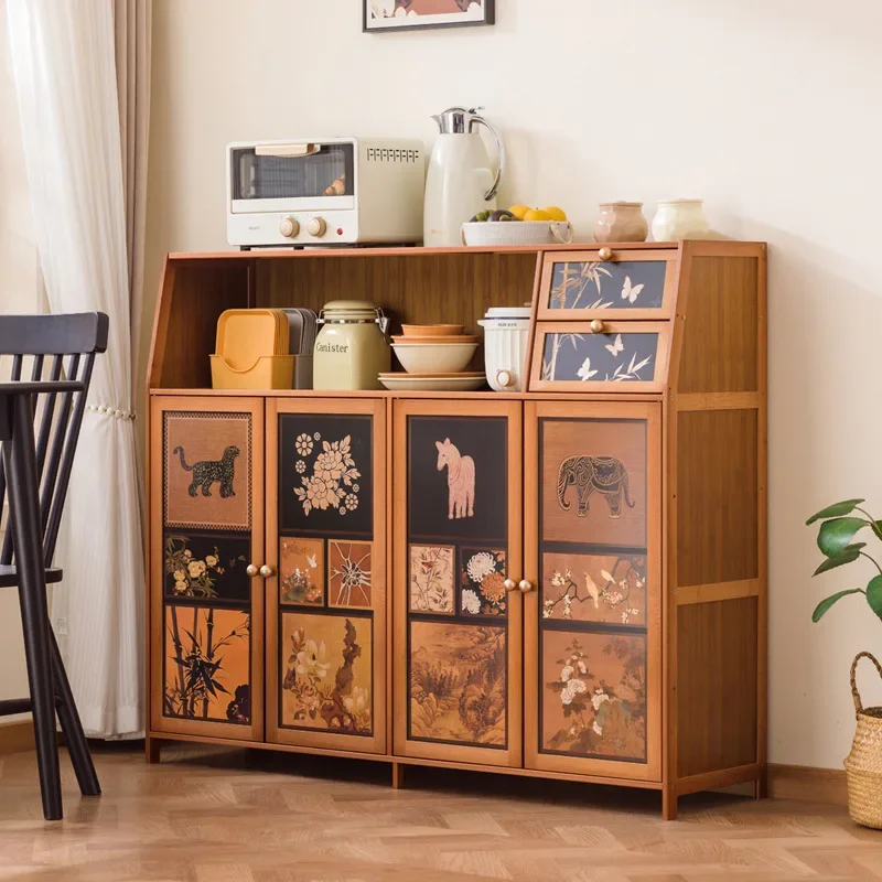 

Прочный приставной шкаф для дома, кухни, гостиной, для хранения кофе и чая, настенный/напольный