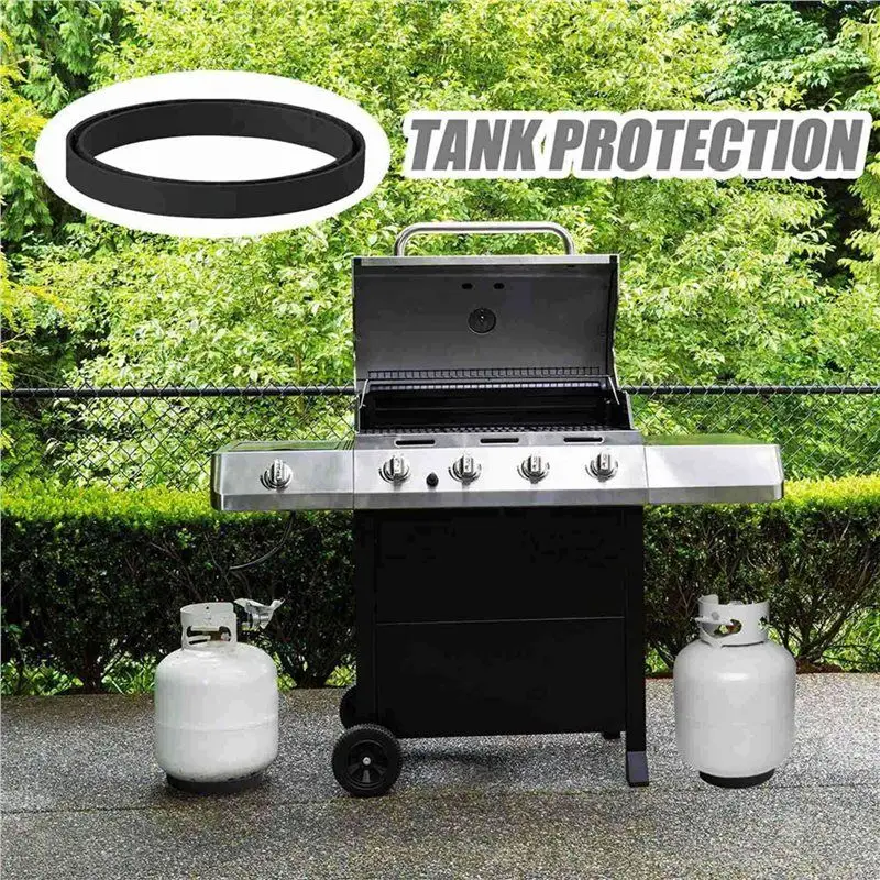 【TODAY-ONLY!】Ring Base For Propane Cylinder Tank,6Pcs Propane Tank Protective Spacer Base,Fits 20-40Lb(5-10 Gallons)Propane Cyli