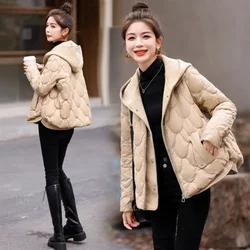 2024 Winter Women's Down Jacket White Duck Down Jacket Women's Puffy Down Jacket Hooded Women's Fashion Parka Coat Coat Feathers