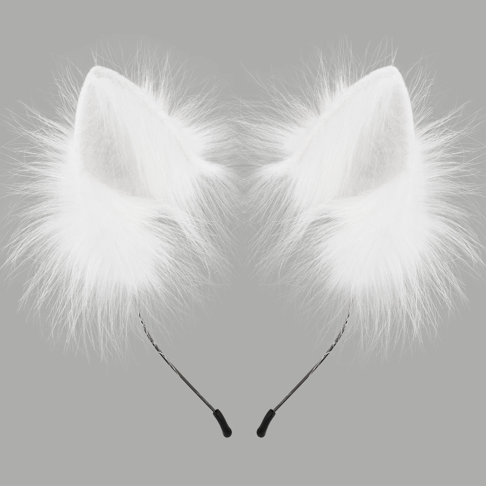 Handgemaakte namaakbont dierenoren hoofdband harige kat vos oor hairhoop hoofddeksels kostuum accessoire voor cosplay maskerade