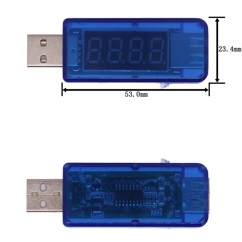 Tester napięcia prądu ładowania USB detektor woltomierza USB amperomierz może wykrywać urządzenia USB