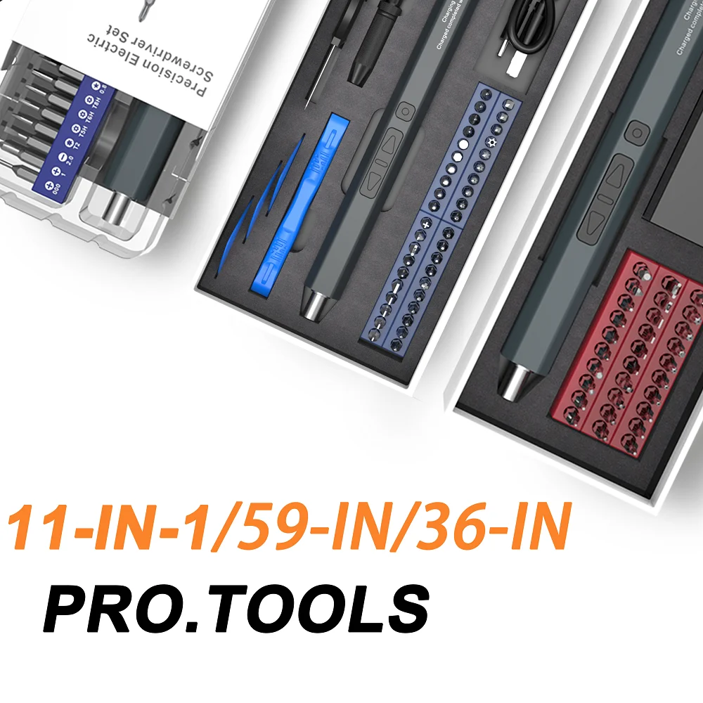 Precision ไขควงชุดไขควงไฟฟ้าชุดสำหรับซ่อมโทรศัพท์ชาร์จ Bit Mini สว่านแม่เหล็กเครื่องมือ