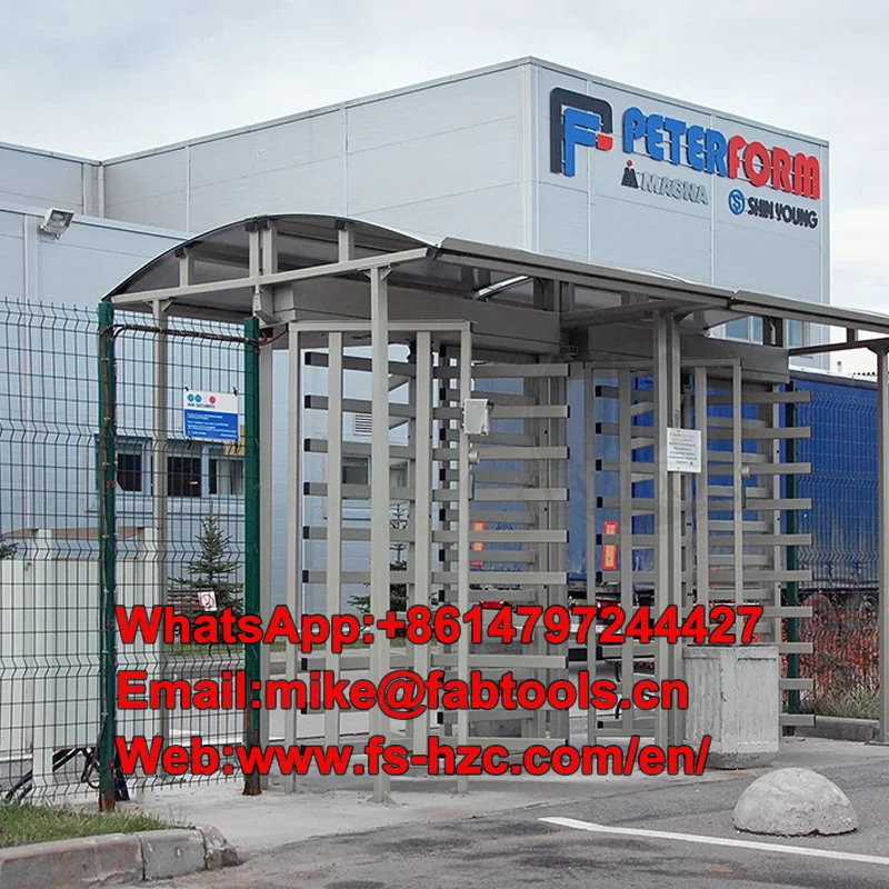 

Factory Price Fully Automatic Face Recognition QR Code Fingerprint Access Control System Full Height Turnstile for Factory