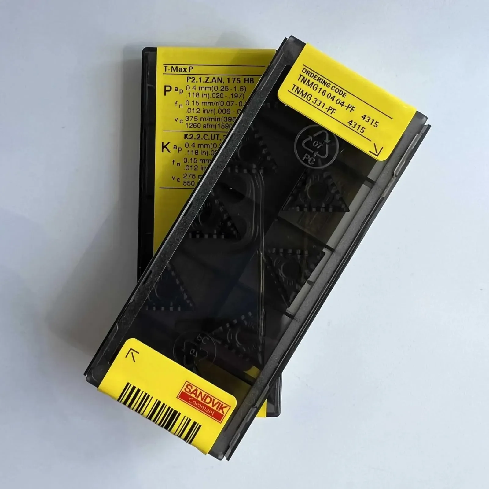 الأصلي SANDVIK / TNMG160404-PF 4315 / سبائك الصلب CNC شفرة 10 قطعة #1