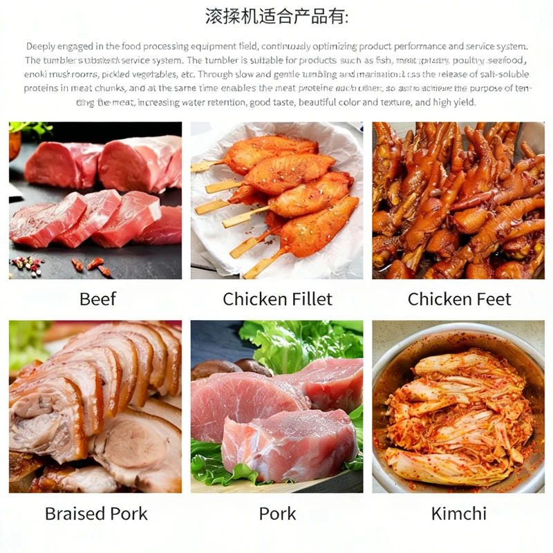 Multi Purpose Commercial Marinator For Meat And Vegetables Pickling Machine