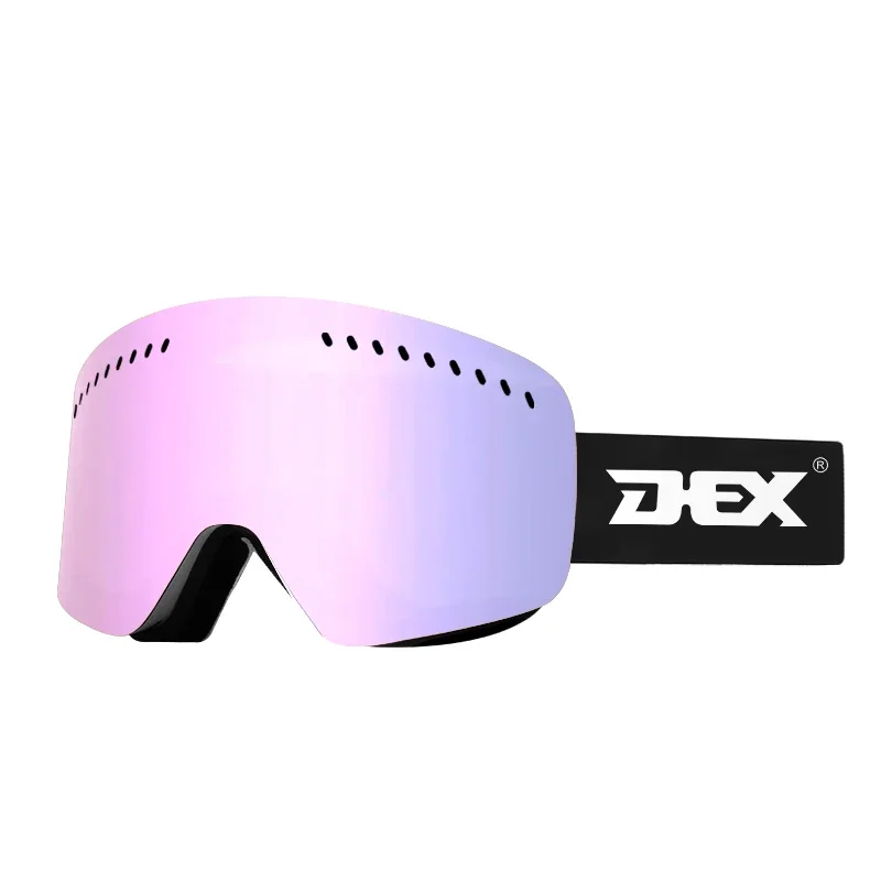 Óptico Ski Goggles com Lente Espelho, Óculos De Esqui, Óculos De Neve, Corrida e Esqui Óculos, Logotipo Personalizado, Nova Chegada