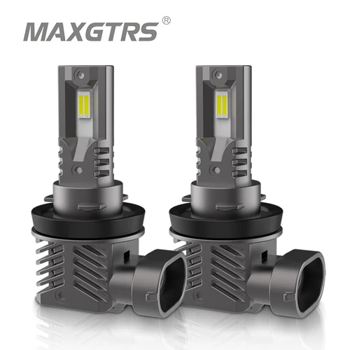 H11 H9 H8 luz antiniebla LED Canbus sin Error H10 9005 9006 H16JP HB3 HB4 bombilla LED para lámpara antiniebla 6500K 3000K luz de circulación diurna