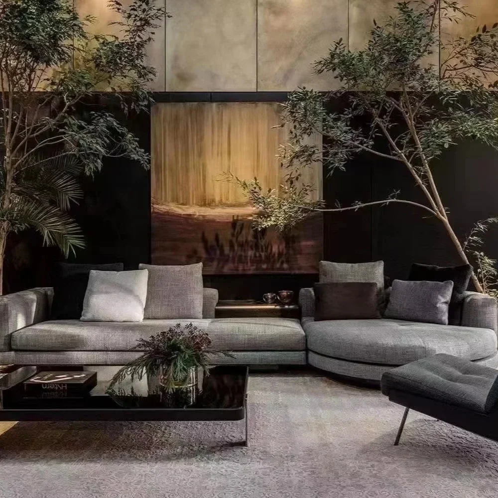 

A High End Modern 1 2 3-Seater Sectional Sofa Reclining Feature Corner Chaise Set Home Hotel Living Room Furniture