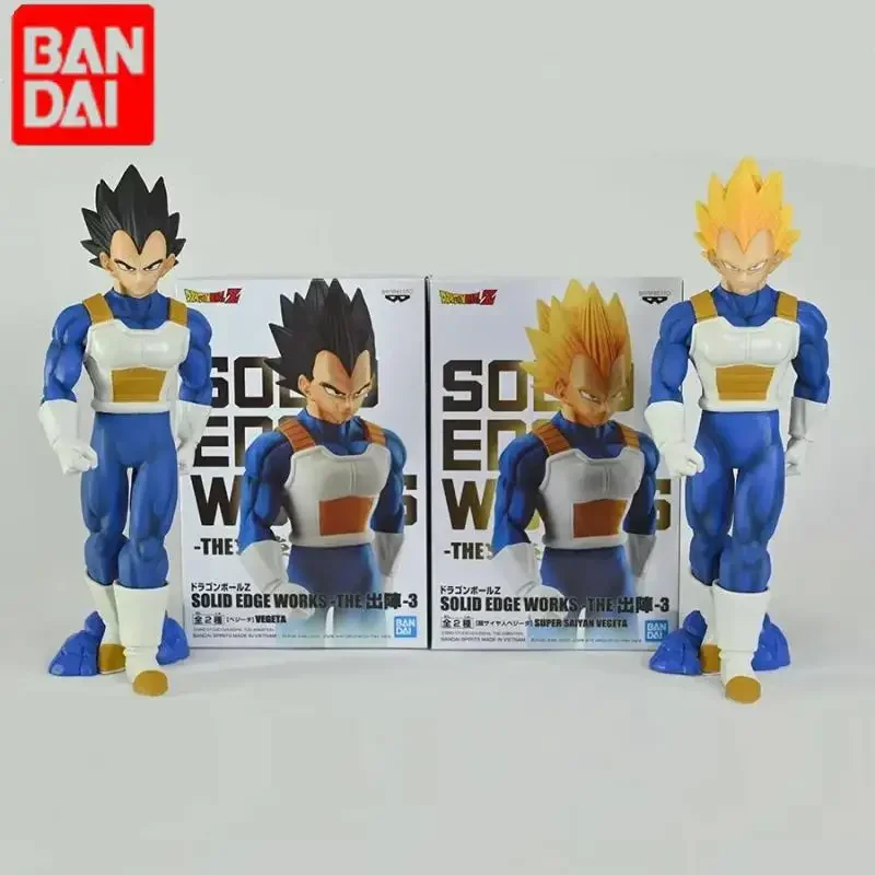 

Original Bandai Banpresto Figures Dragon Ball Z Super Saiyan 3 Vegeta IV Figure Anime New Unopened Genuine Model Doll Toys Gift