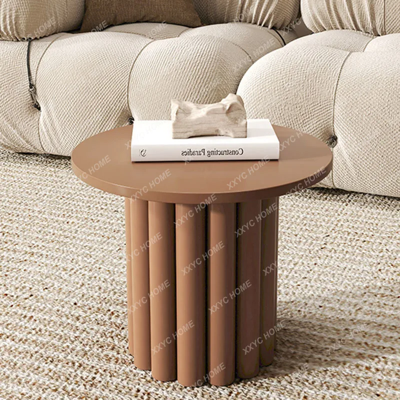 

Aesthetic Japanese Coffee Tables Small Cute Glam Wood Coffee Tables Round Minimalist Mesas De Centro Para Sala Home Furniture