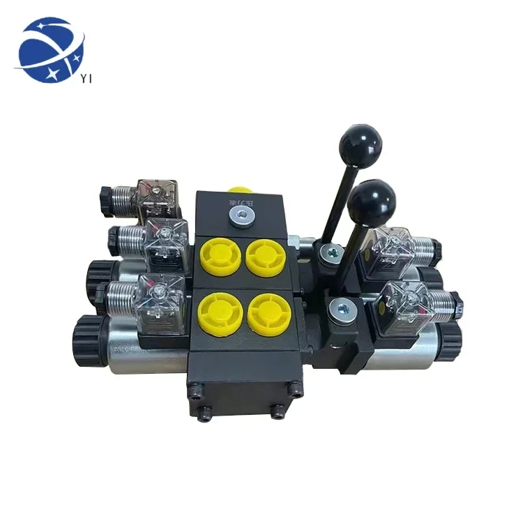 YUNYI Electromagnetic directional valve 4WEMM6-1W 2W 3W D12V D24 hydraulic manual directional solenoid valve