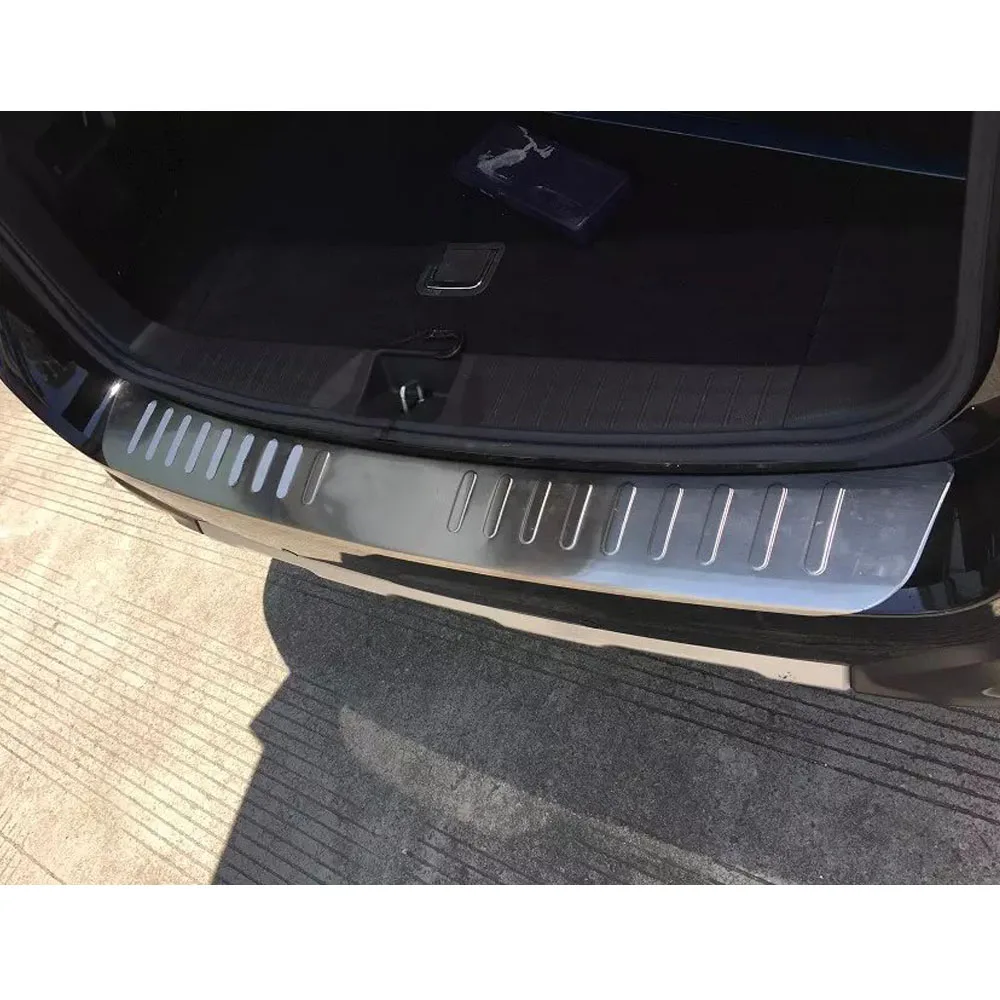 Car External Rear Bumper Threshold Trunk Trim For Subaru Outback 2015 2016 2017 2018 2019 2020 Cover Stainless Steel Plate Pedal