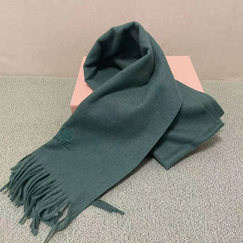 Zimowy szal damski długi ciepły kaszmirowy szalik hidżab Y2k hit sprzedaży jednolity szal damski narzutka damska pashmina bandana chusta na głowę