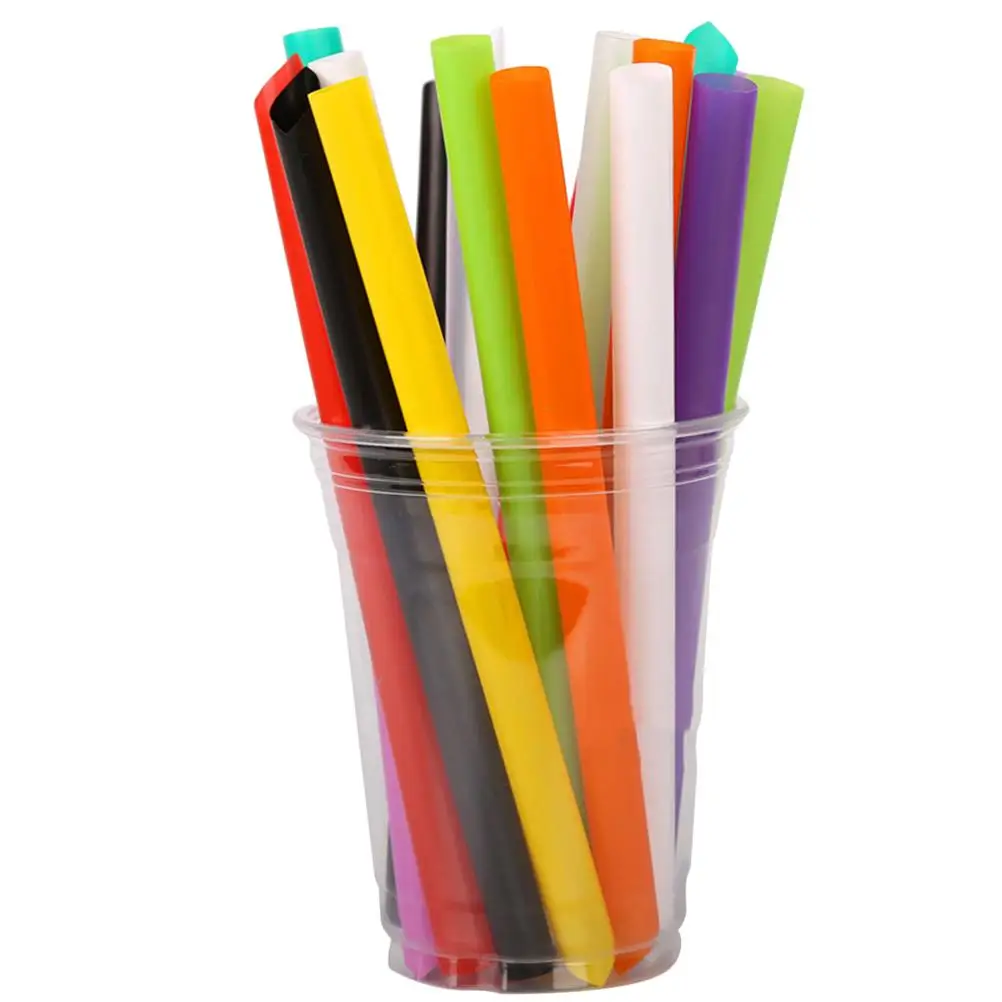 

Disposable Straws Drinking Straws Plastic Straws Colorful Straws Wide Drinking Straws