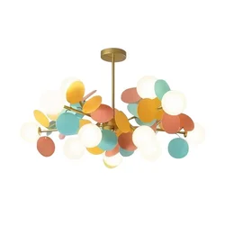 Nordic Living Room Chandelier Modern Simple Bedroom Personality Creative Designer Warm Romantic Decoration Light Fixture