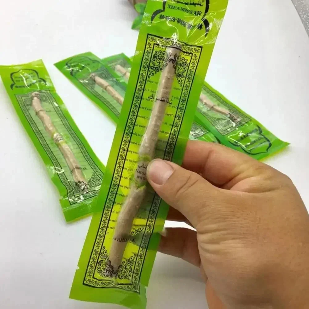 Miswak siwak מברשת שיניים טבעית misvak מסורתי miswak miswaak מסורתי שיניים שיניים מלבן נסיעות רך באמצע החוק העתיק
