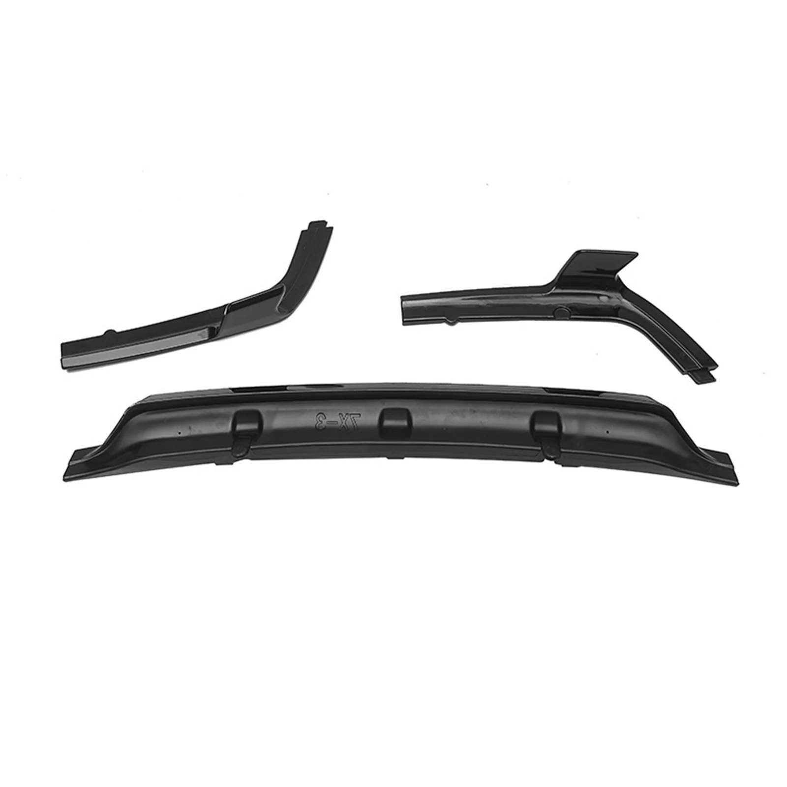 For BMW G07 X7 M Sport 2020 2021 2022 2023 2024 2025 2026 Automotive Rear Bumper Black Knight Style Diffuser Spoiler Lip Kit