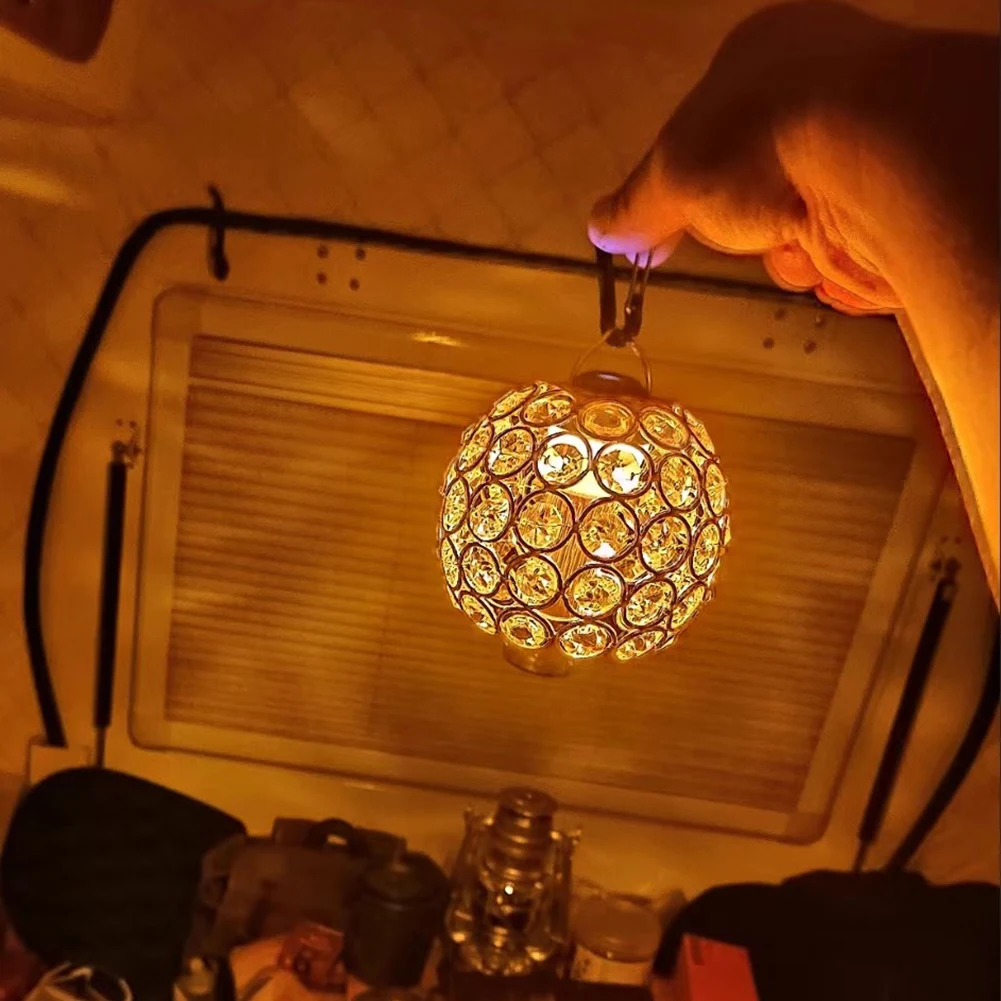 크리스탈 볼 전등 갓 야외 캠핑 전등 갓 크리스탈 랜턴 그늘 크리스탈 볼 램프 커버 GZ/38Explore 램프 액세서리