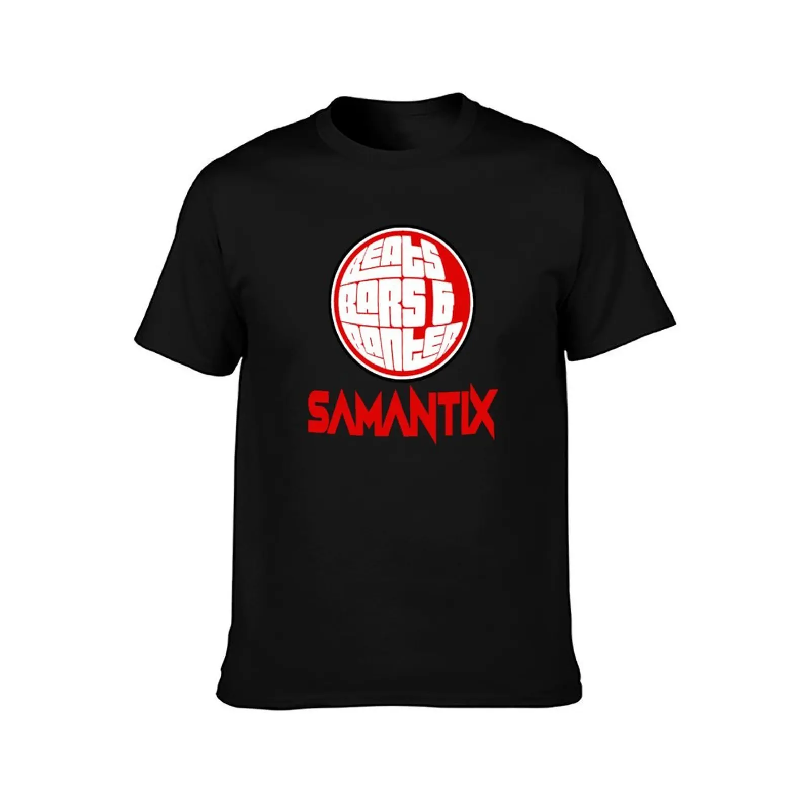 Beats, Bars & Banter - SAMANTIX T-Shirt Soft Casual Short Sleeve Cotton Tee T-Shirt