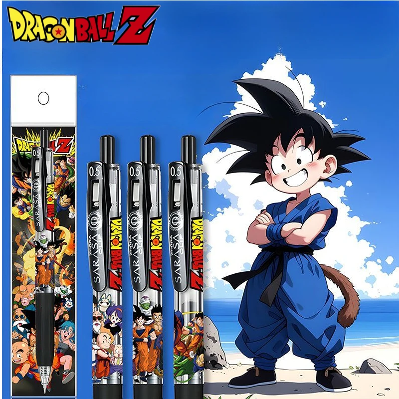 Dragon Ball Son Goku krillin Kame Sennin Creative Cartoon Personality Limited Edition Gel Pen Anime Peripherals Press Rollerball