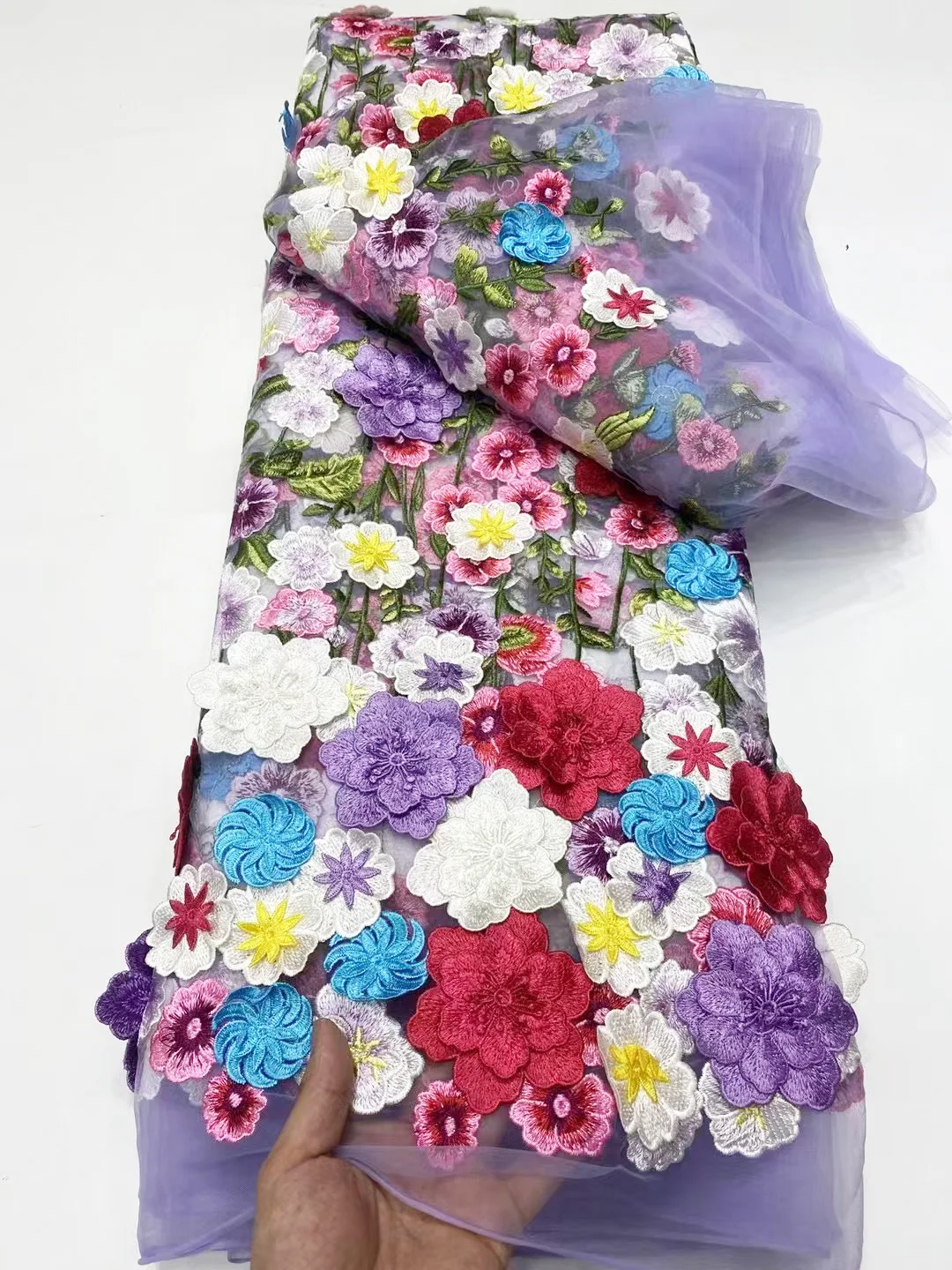 African Cotton Lace… - image