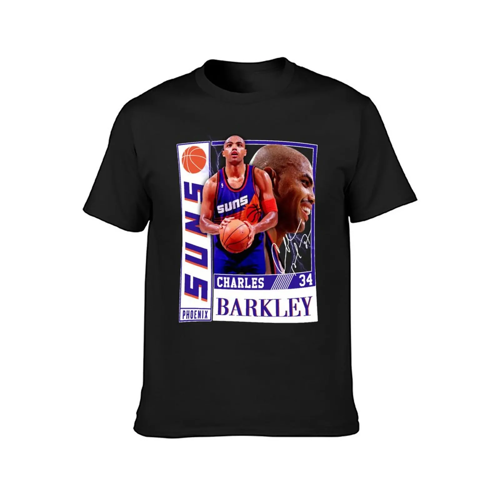 Charles Barkley The Chuck Vintage Basketball Retro 80s 90s Rap Style T-Shirt customs quick-drying plain t shirts men