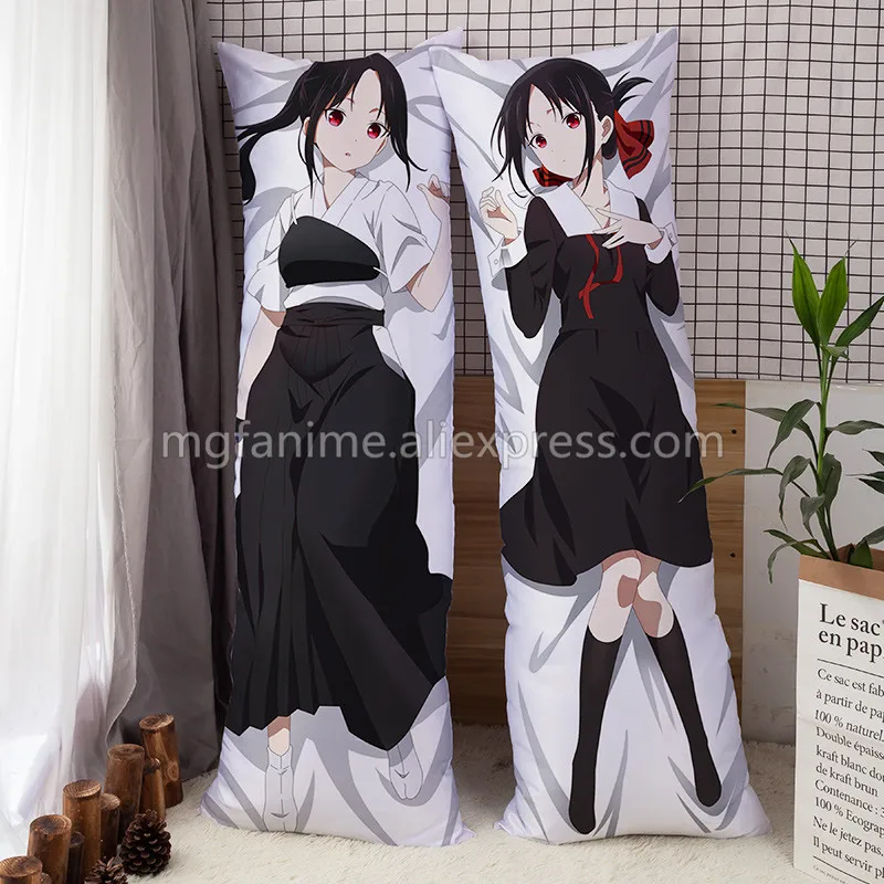 Kaguya sama Love Is War Dakimakura Shinomiya Kaguya Anime Double-sided Print Life-size Body Pillow Case