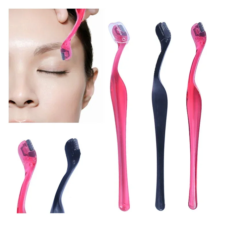 1/3 stücke Augenbraue Gestaltung Klingen Stirn Rasierer Messer Frauen Gesichts Rasierer Augenbraue Trimmer Gesicht Haar Remover Schönheit Make-up-Tools