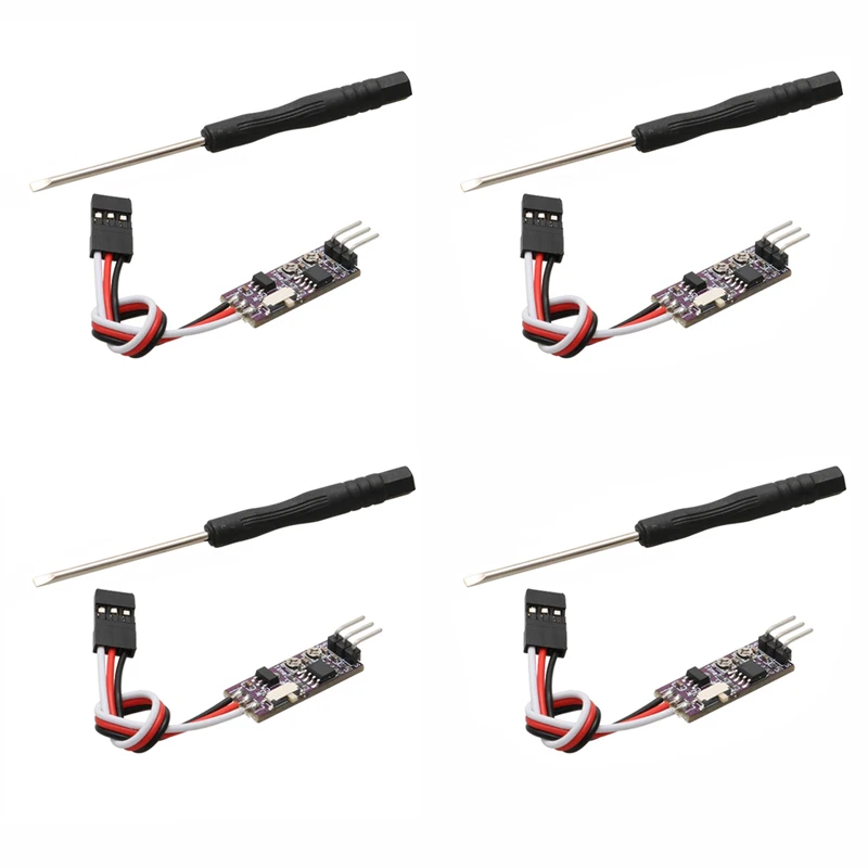 YUENHOANG Multifunktionaler Servo-Controller, Lenkgetriebe-Steuermodul, Konverter, Eingang 5–30 V, Multifunktions-Signalsteuerung für RC-Modelle 3