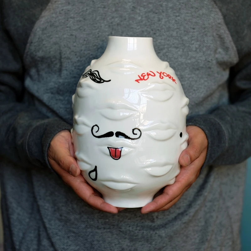 Design Brand 20th Anniversary Graffiti Limited Ceramic Vase