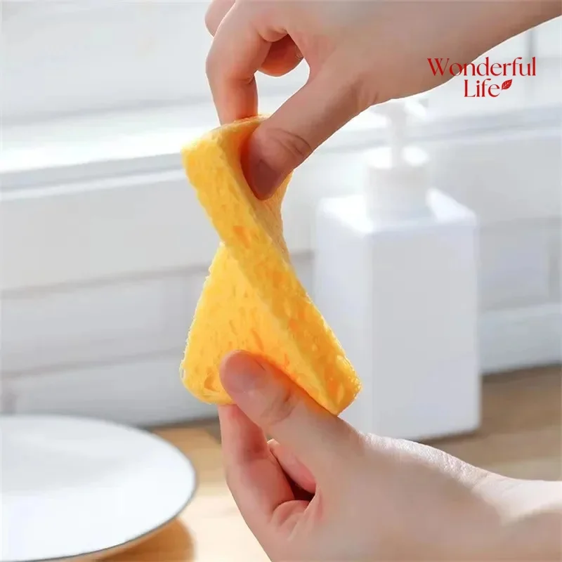 5Pcs 11*7*1 cm Sponge Eraser Kitchen wood pulp Melamine For washing dishes Cooktop removes rust tableware Pan washing dishes