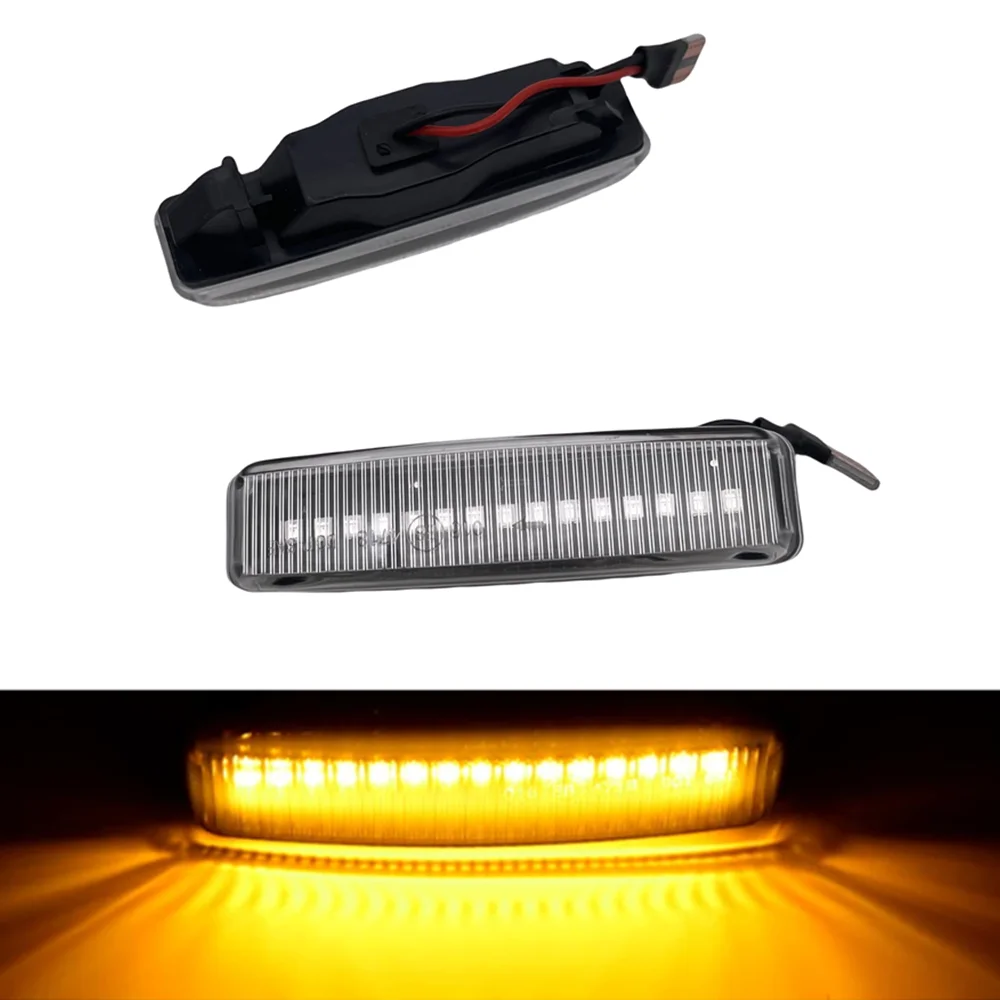 LED Dynamic Turn Signal Light Side Marker Lamp Signal Lights  for BMW 5 Series E39 12/1995-06/2003 all models E39 M5 1998-2003