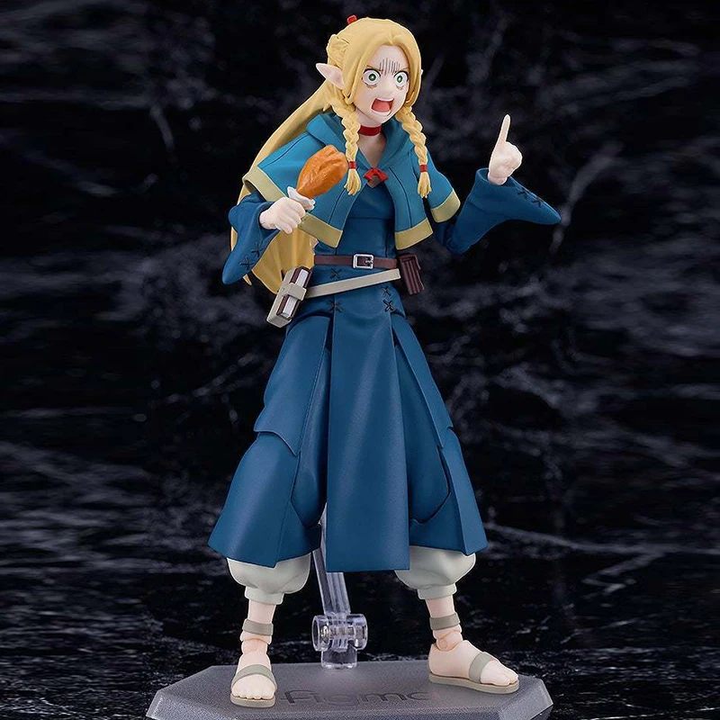 Original Max Factory Figma Serie 633, Delicious in Dungeon Marcille, Anime-Actionfigur, Spielzeug, Montagemodell, Ornamente, Sammlung