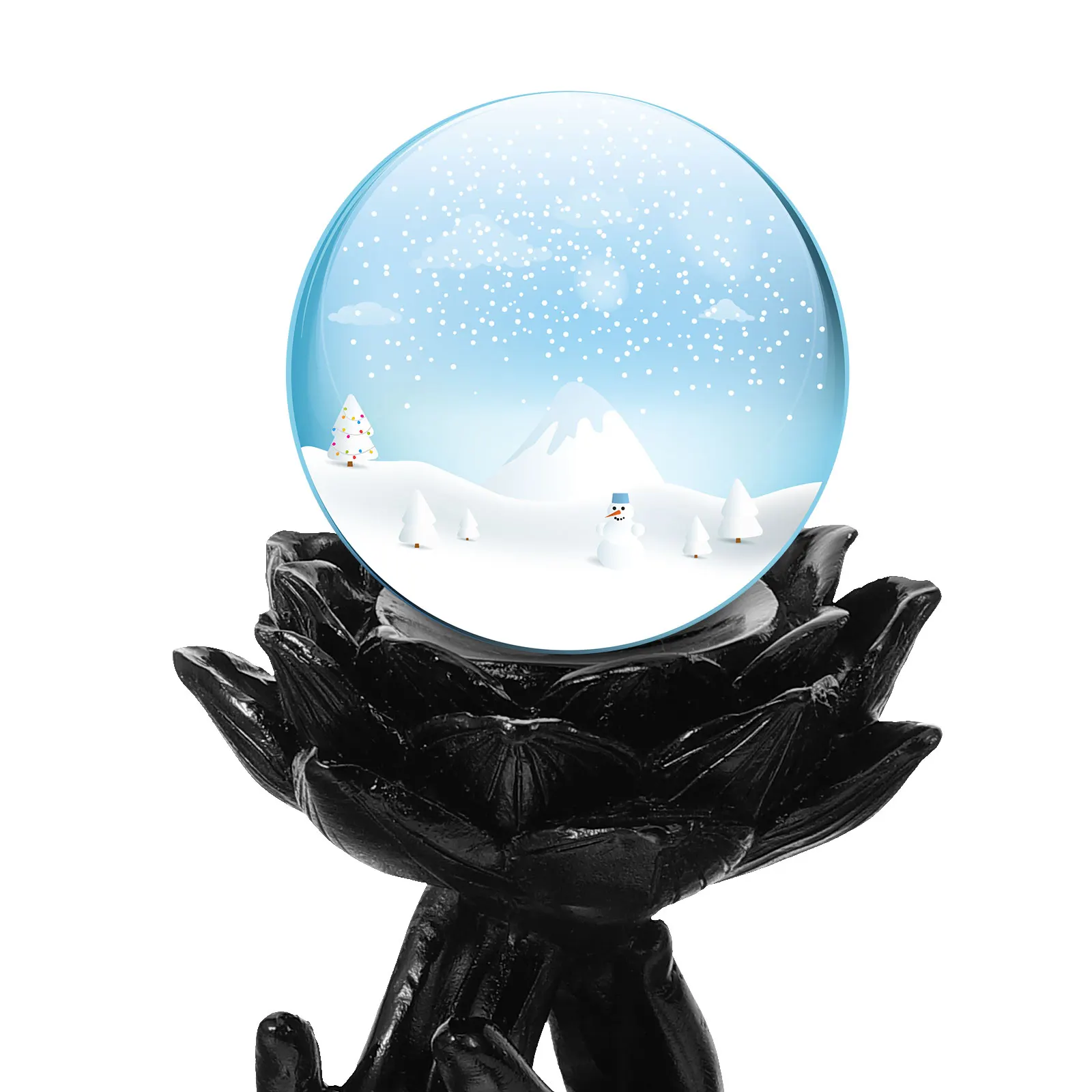 

Resin Crystal Ball Holder Stand for Table Window Bookshelf Display Desktop Decor Stands