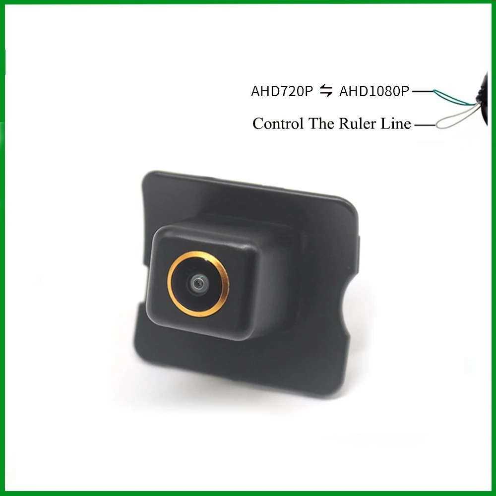 HD عين السمكة عكس الكاميرا لمرسيدس بنز GL الفئة X164 2007 ~ 2012 للرؤية الليلية الرؤية الخلفية احتياطية كاميرا لموقف السيارات CCD #2