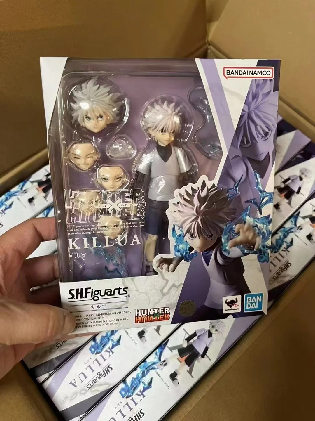 

100% оригинал BANDAI Hunter X Hunter S.H.Figuarts SHF Killua Zaoldyeck SHF GON FREECSS аниме фигурка модель коллекция игрушки