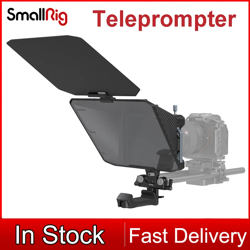 

SmallRig Multifunctional Teleprompter for Mirrorless Camera Video Recording Live Streaming Interview 3646