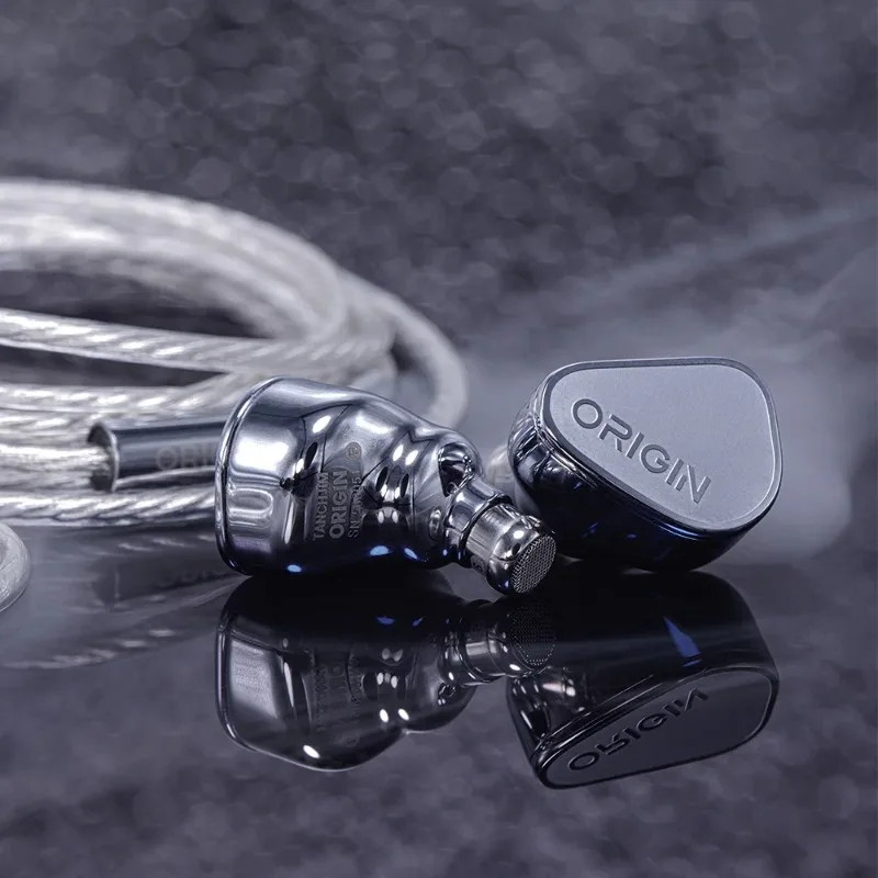TANCHJIM Origin DMT5 Dynamic Driver Diaphragm HIFI In-Ear Wired Earphones Monitor IEMs with 0.78 2Pin&3.5MM Detachable Cable