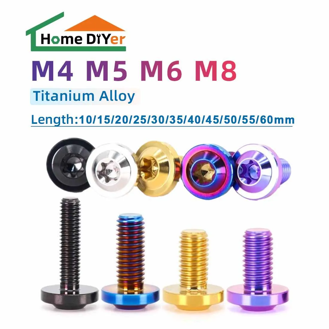 1Pcs Titanium Ti Bo…