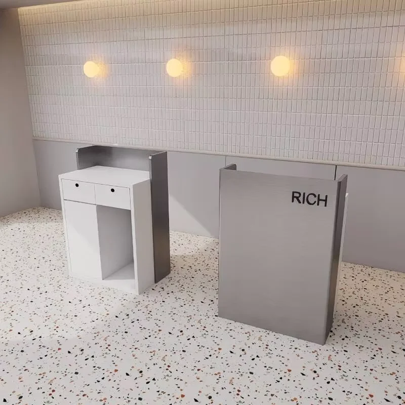 Boutique Small Reception Desks Cofeeshop Modern Lectern Counter Reception Desks Pulpit Business Mostrador Recepcion Furniture