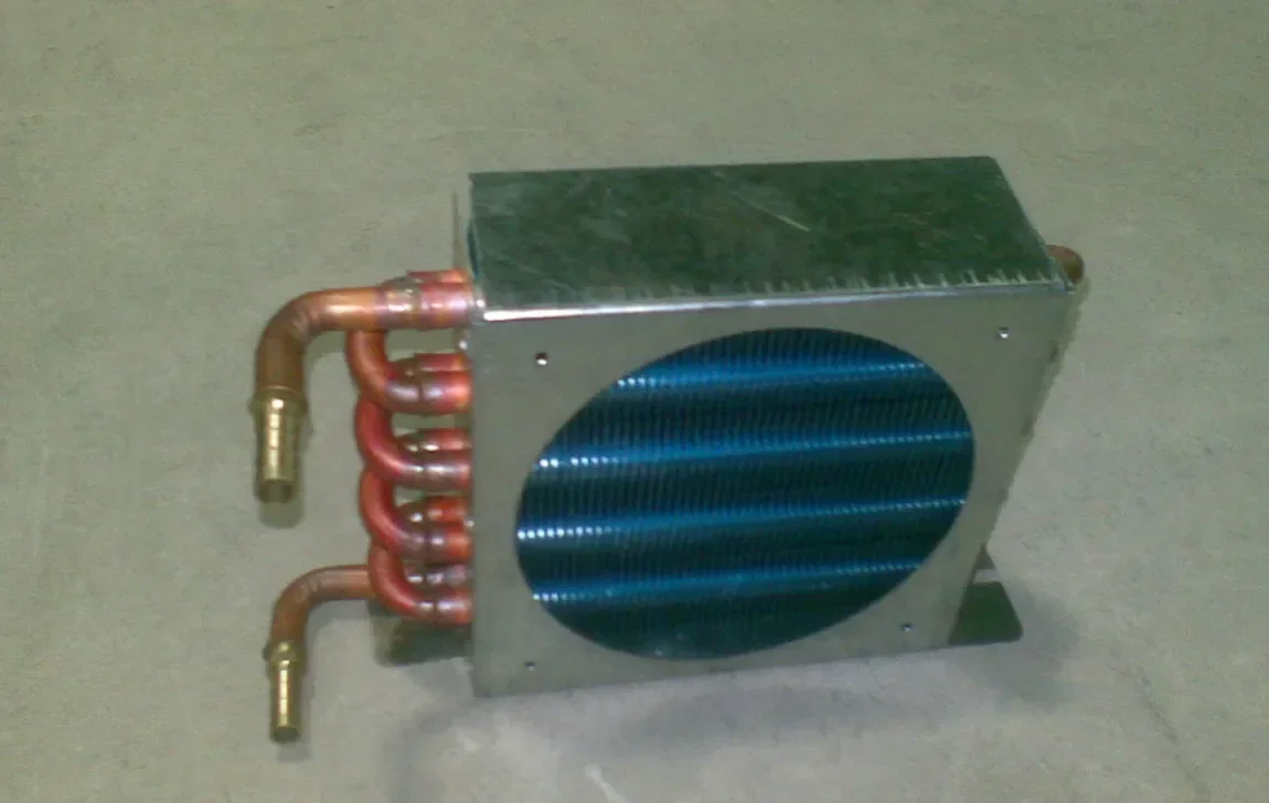 180*130*50mm water-cooled row type b refrigerator condenser evaporator heat exchanger radiator