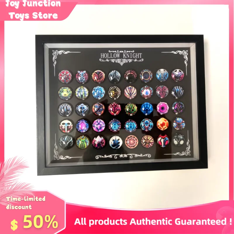 

Магнитный защитный талисман Hollow Knight, коллекционный мини-орнамент, игровая периферия, подарок, экшн-игрушка, коллекционные фигурки, предмет