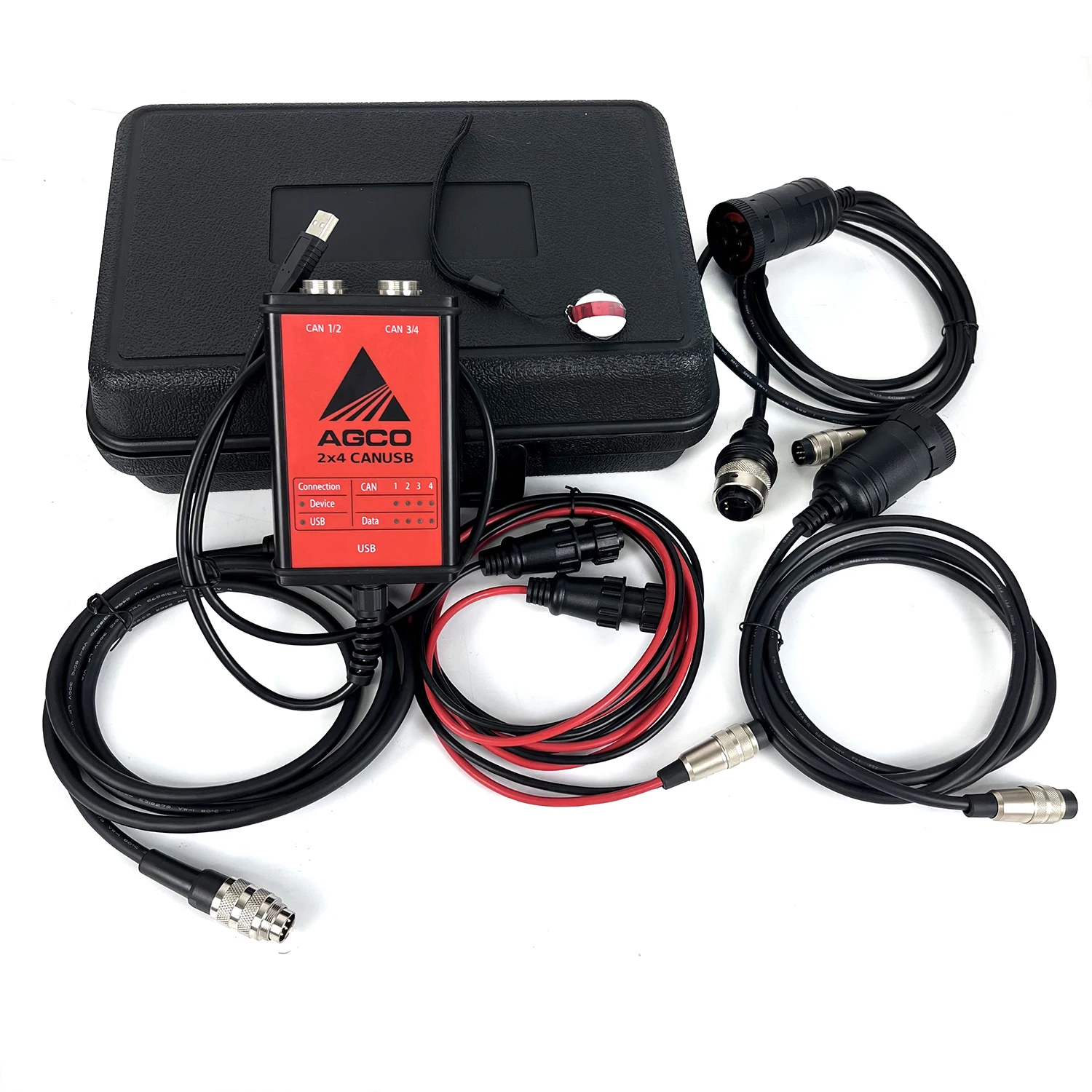 for AGCO Diagnostic kit FOR AGCO CANBUS FENDT FenDias Massey Ferguson FOR AGCO SISU Power WinEEM4 Service Tool with key dongle