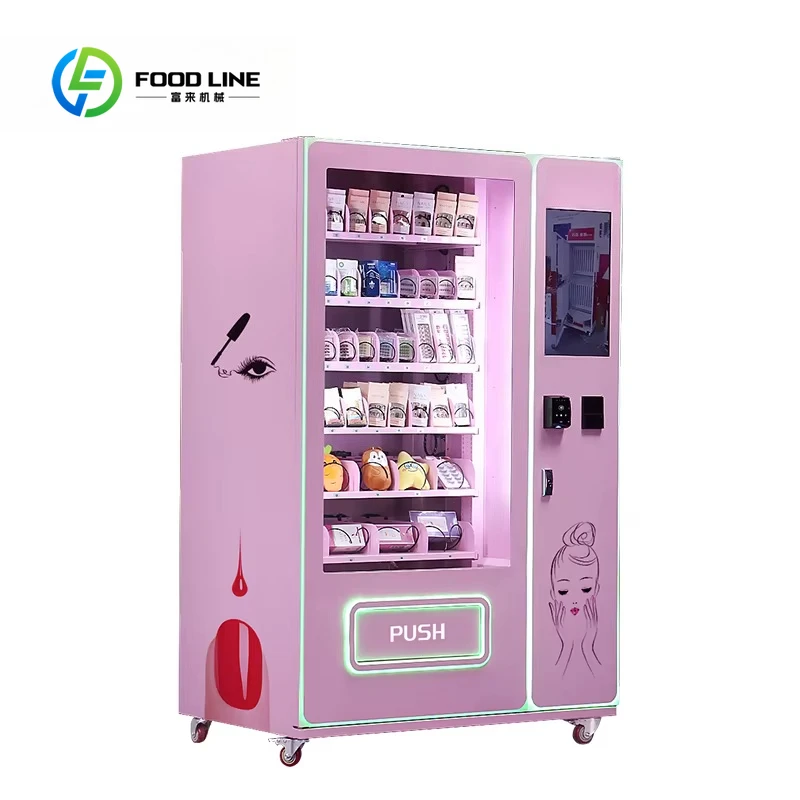 Smart DIY Sticker Vending Machine Customized for Retail Cosmetics Beauty Products and Accessories