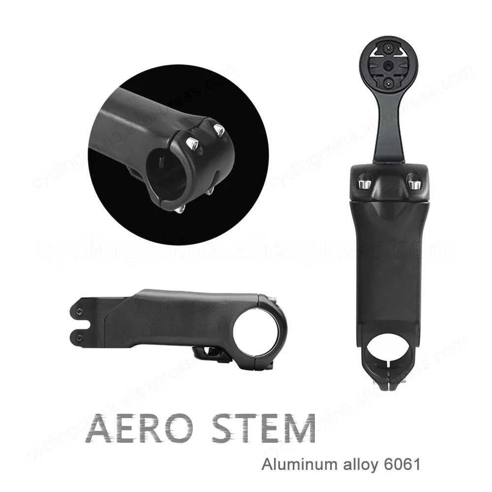 Ultralight Aluminum Alloy Stem Road Aero Bike Stem Aerodynamic Rigidity Compatible to Hide Electric Fit SL6/SL7 Bicycle Parts