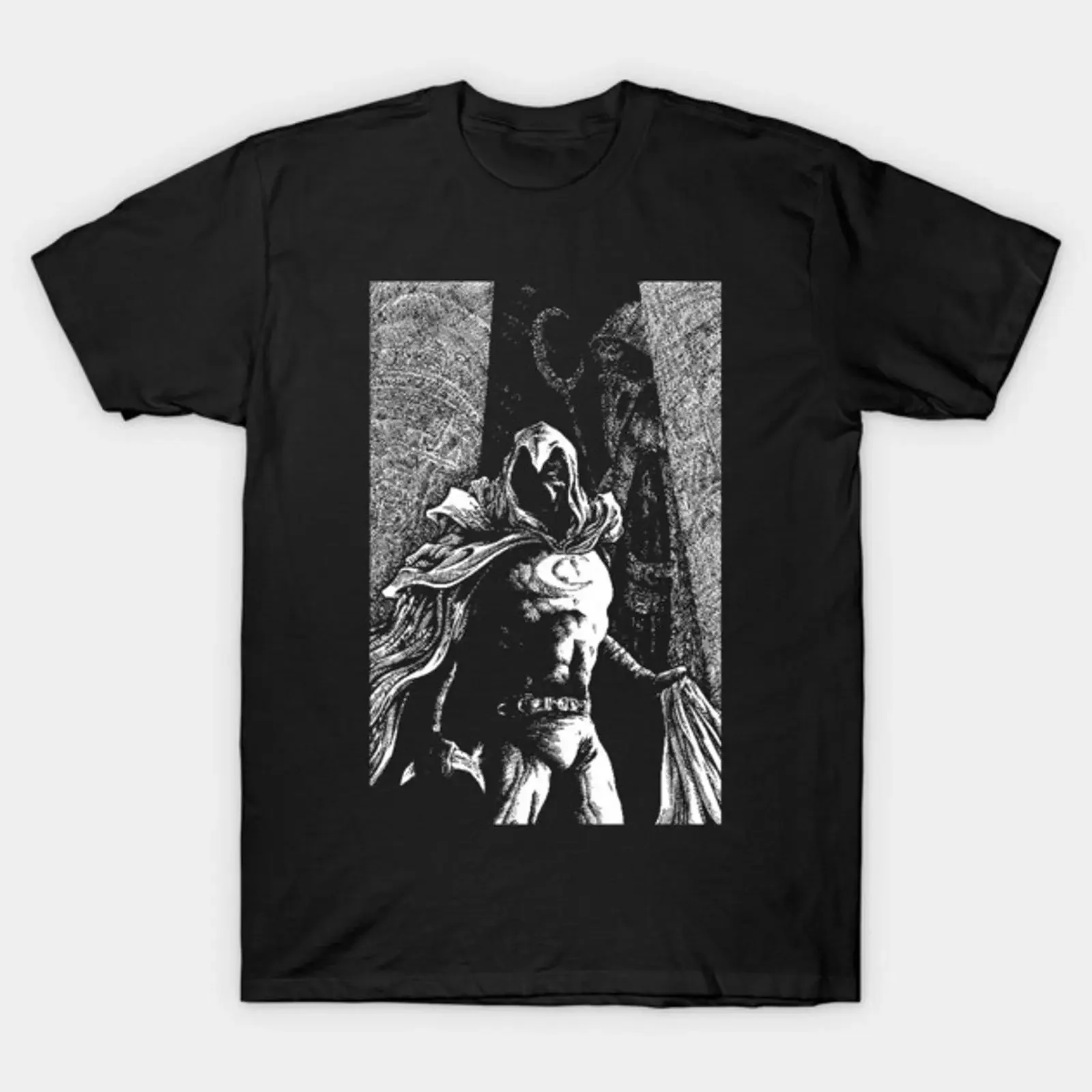 Mr Knight 2 T Shirt vintage Washed graphic designer clothes streetwear Breathable homme Versatile Casual Soft Unisex