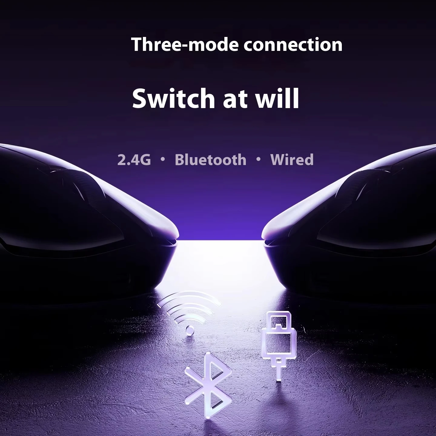 NEW ATK BlazingSky U2 INSTOCK PAW3950 8k Wireless Gaming Mouse 3mode Ultra Double 44g Lightweight E-sport Mouse Custom Accessory