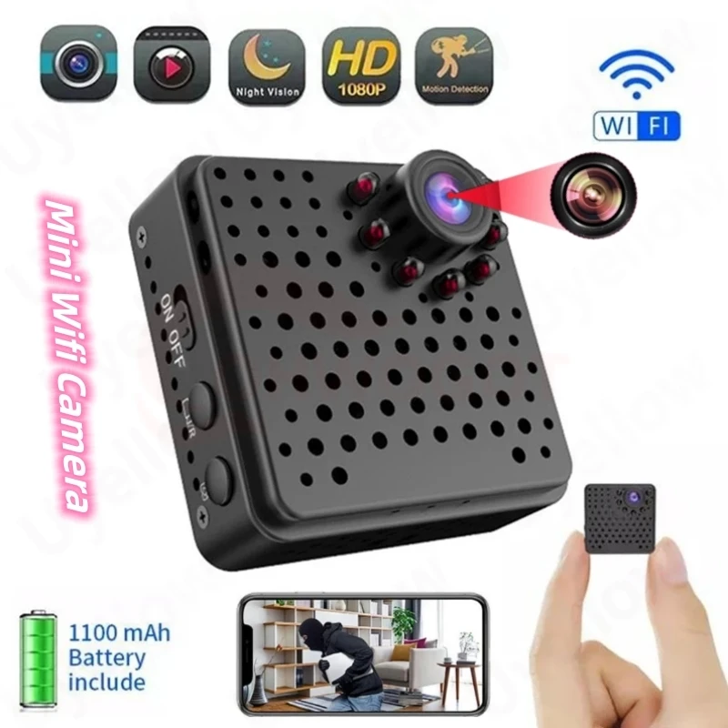 Mini Wifi Camera 1080P HD Night Vision Wireless Webcam Smart Home Motion Detection Micro Smart IP Surveillance Camcorders Espia