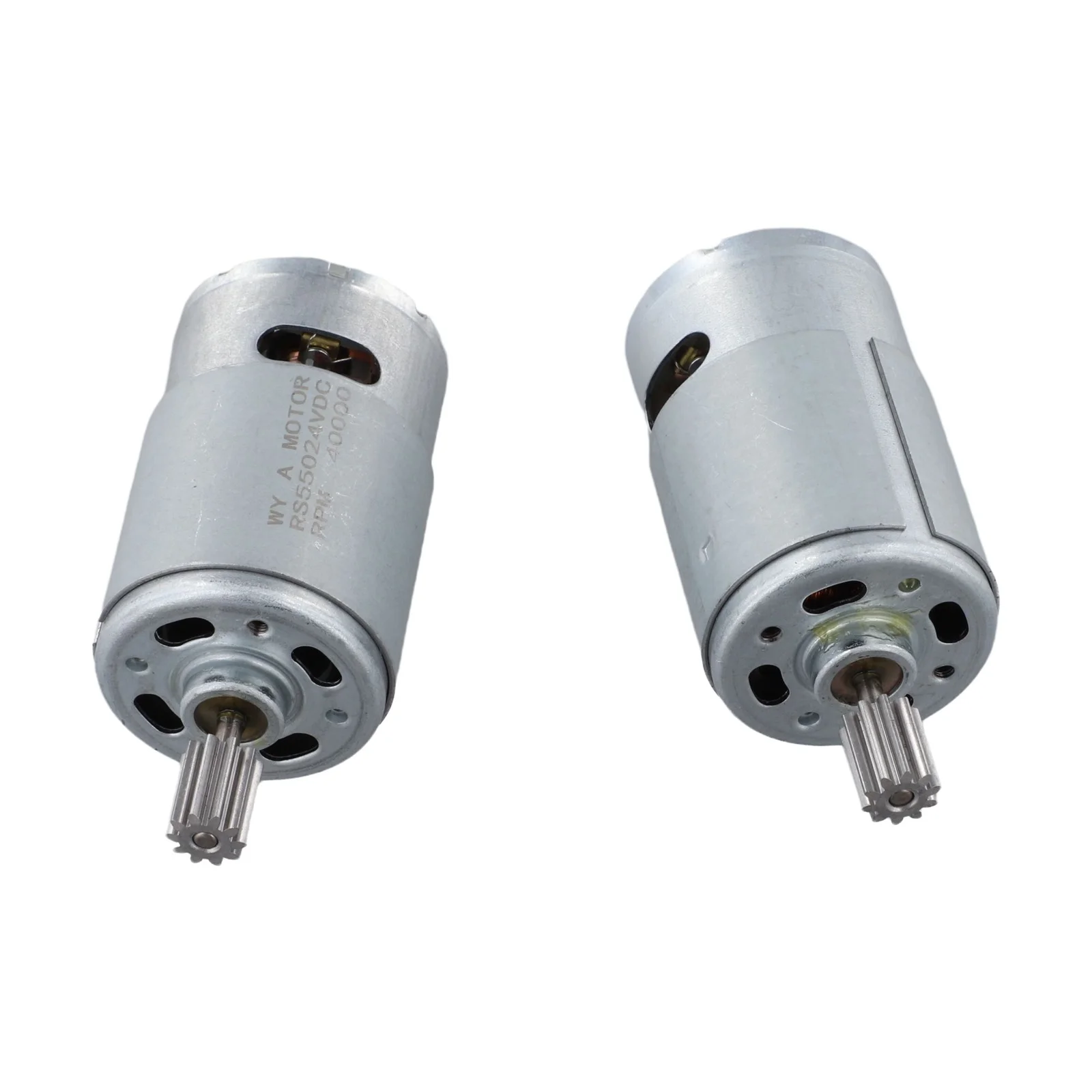 2 Pcs 550 24V 40000RPM Electric Motor For Ride On Car, RS550 24 Volt Motor High Motor Electric Drive Motor 2 Pcs