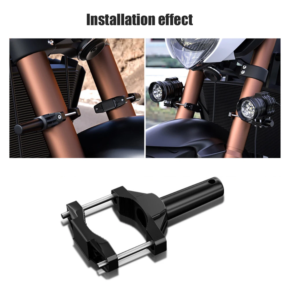 

Universal Motorcycle Bumper Mount Bracket Motorcycle Headlight Mount Brackets Wearable Fixed Bracket Extension Bracket